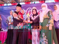 Foto: Pengurus Cabang Himpaudi Kecamatan Giligenting, saat menggelar Gebyar Guru Paud Se-Giliraja.