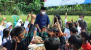 Fot: Komunitas Bogor Youth Forum, saat mengadakan Kegiatan JARING (Ngajar Ngabring) bagi anak-anak di Bogor.