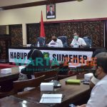 KHIDMAT: Acara fasilitasi tinjauan lapangan implementasi 'Smart City' di ruang rapat Graha Arya Wiraraja Kantor Bupati Sumenep (Foto: Dok. WARTA ZONE)