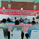 Foto: Pelaksanaan sosialisasi Pemilihan Kepada Desa Tahun 2021 di Kabupaten Jember.