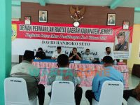 Foto: Pelaksanaan sosialisasi Pemilihan Kepada Desa Tahun 2021 di Kabupaten Jember.