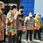 Foto: Wakil Menteri Perdagangan RI Jerry Sambuaga tinjau SRG Kabupaten Jember.
