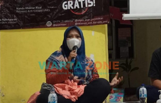 Foto: Ketua Aliansi Jurnalis Independen (AJI) Jember, Ira Rahmawati.