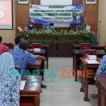 Foto: Agenda Sosialisasi dan Evaluasi Pengisian Indeks Inovasi Daerah di Kantor Bappeda, Kamis (17/06/2021).