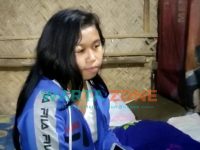 Foto: Sofiatun (16), warga Dusun Sukomoelang, Desa Panduman, Kecamatan Jelbuk, Jember, menderita Tumor Palpebra pada kelopak mata sebelah kanan.