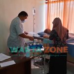 Foto: Praktek Uji Kompetensi yang dilakukan peserta perawat di ruang Laboratorium OSCE Fakultas Ilmu Kesehatan Universitas Jember.