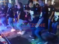 Foto: Sejumlah warga yang joget-joget, diduga dilakukan di rumah Kepala Desa (Kades) Tegalwangi, Kecamatan Umbulsari, Kabupaten Jember.