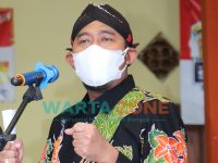 Foto: Bupati Sumenep, Madura, Achmad Fauzi, saat menyampaikan sambutan dalam sebuah acara.