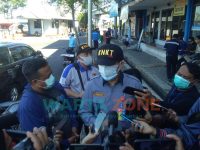 Foto: Investigator KNKT, Bambang Irawan memberikan keterangan kepada sejumlah awak media.