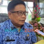 Caption: Sekertaris daerah (Sekda) Pemkab Jember, Mirfano saat dikonfirmasi sejumlah wartawan.