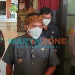 LUGAS: Bupati Sumenep, Achmad Fauzi bersama jajaran Forkopimda saat memberikan keterangan (Foto: Abd Wakid)