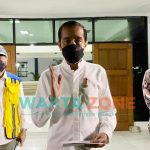 Foto: Presiden RI, Joko Widodo saat meninjau kesiapan Asrama Haji Pondok Gede.