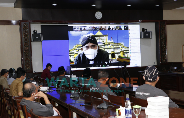 Foto: Pemerintah kabupaten (Pemkab) Sumenep, saat menggelar pembukaan kegiatan wirausaha muda pemula tahun 2021.
