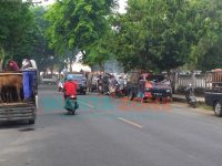 Foto: Sejumlah pedagang sapi di Kabupaten Sumenep, Madura, Jawa Timur, terpaksa putar balik, lantaran tidak diperbolehkan masuk oleh petugas.