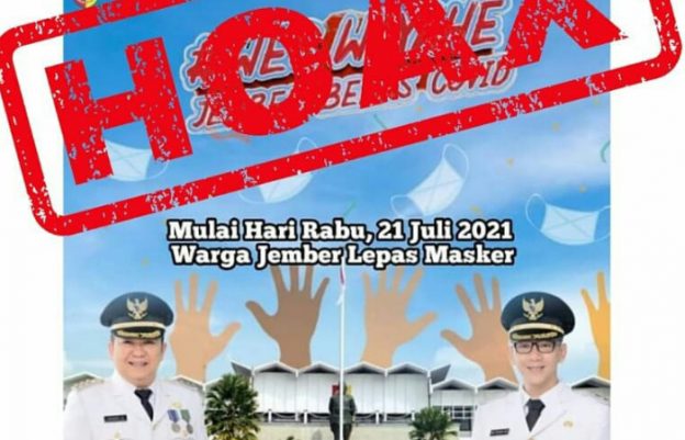 Caption: Gambar hoax yang beredar di grup sosial media (sosmed) facebook dan WhatsApp.