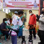 Foto: Polres Bojonegoro menginisiasi program peminjaman tabung oksigen gratis bagi pasien Covid-19, saat menjalani isoman.