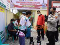 Foto: Polres Bojonegoro menginisiasi program peminjaman tabung oksigen gratis bagi pasien Covid-19, saat menjalani isoman.