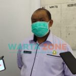 Caption: Plt. Kepala BPBD Jember M. Jamil, saat dikonfirmasi sejumlah wartawan di Mako BPBD Jember di Jalan Danau Toba, Kecamatan Sumbersari, Jumat (23/7/2021).