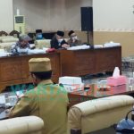Foto: Pansus Raperda RPJMD 2021-2026 DPRD Banyuwangi, saat menggelar public hearing bersama elemen masyarakat.