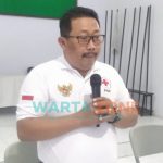 Caption: Ketua PMI Jember, Zaenal Marzuki, saat memberikan sambutan, Jumat (20/8/2021) siang.