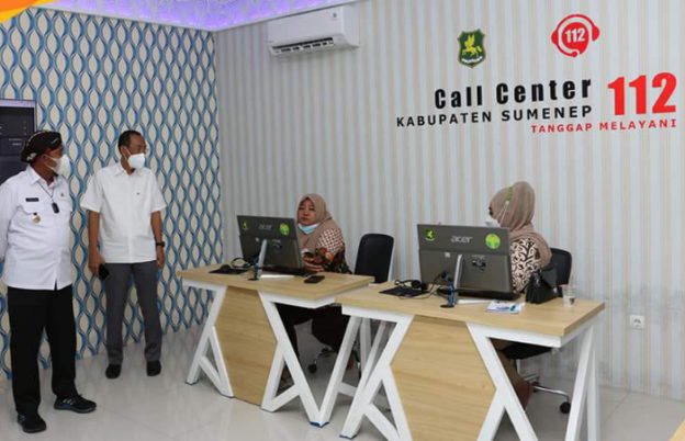 Pemkab Sumenep Luncurkan Layanan Pengaduan 112, BPRS Bhakti Sumekar Support Fasilitas Penunjang