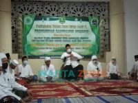 Foto: Bagian Kesejahteraan Masyarakat (Kesra) Setdakab Sumenep, saat menggelar Khatmil Quran dan Istigasah dalam rangka menyambut Tahun Baru Islam, 1 Muharram 1443 Hijiriah.