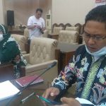 Foto: Bapemperda DPRD Banyuwangi, saat menggelar rapat koordinasi bersama Kanwil Kementerian Hukum dan HAM Provinsi Jawa Timur. (dok. dprd.banyuwangikab.go.id)