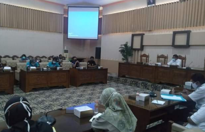 Foto: DPRD Kabupaten Banyuwangi, saat menggelar hearing bersama Gapiber. (Dok. dprd.banyuwangikab.go.id)
