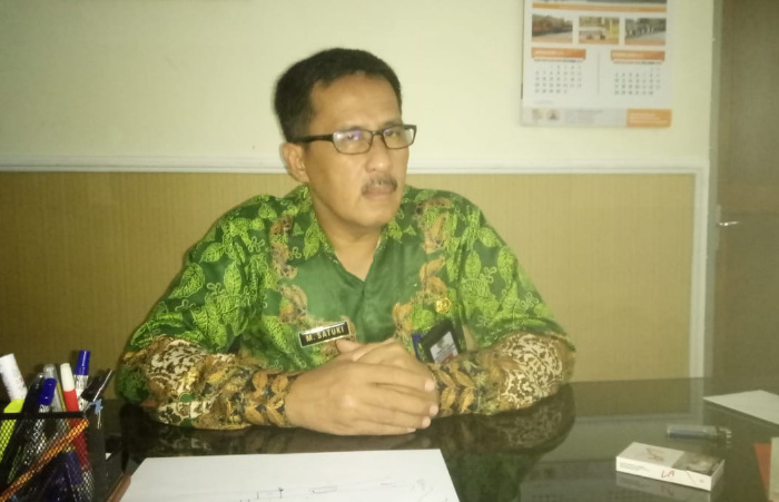 Foto: Mantan Plt. Kepala BPBD Jember, Mat Satuki.