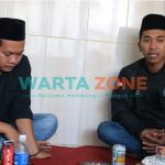 KHIDMAT: PC IPNU Sumenep, saat silaturahmi ke kantor DPC PWRI Sumenep (Dok. WARTA ZONE)