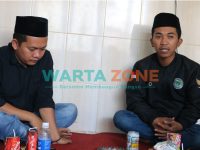 KHIDMAT: PC IPNU Sumenep, saat silaturahmi ke kantor DPC PWRI Sumenep (Dok. WARTA ZONE)