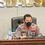 Foto: Kapolri Jenderal Listyo Sigit Prabowo, saat memberikan pengarahan melalui vicon, kepada seluruh Polda jajaran.