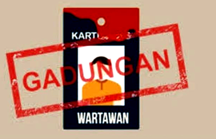 Foto: Ilustrasi pers gadungan.