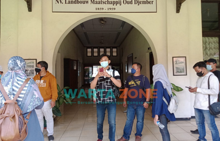 Caption : Bangunan Heritage Gedung NV. Landbouw Maatschappij Oud Djember (LMOD) 1859-1959, saat ini berganti nama menjadi Kantor Perwakilan Jember, PTPN XII yang berada di Jalan Gajahmada, Kecamatan Kaliwates, Jember.