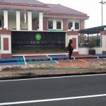 Caption : Tampak bagian depan Kantor Pengadilan Agama Kabupaten Jember, Senin (4/10/2021).