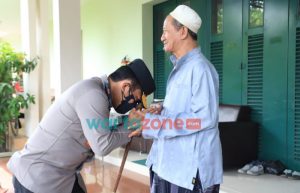 Jaga Sinergitas, Kapolda Jatim Sowan ke Gus Ali di Ponpes Bumi Sholawat