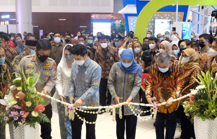 Foto: Rangkaian hari jadi Pemerintah Provinsi Jawa Timur yang ke-76, tahun 2021, sekaligus Launching logo 76 Hari Jadi Pemprov Jatim.