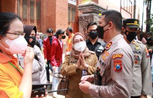 Polresta Malang Kota Gelar Vaksinasi Tahap II, 4.000 Dosis Untuk Pelajar