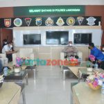 Foto: Audiensi Pergerakan Mahasiswa Islam Indonesia (PMII), dengan Kapolres Lamongan, AKBP Miko Indrayana, bertempat di lobby Mapolres Lamongan.