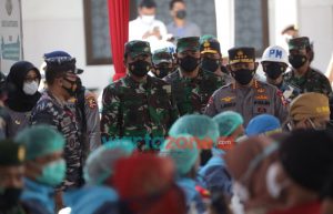 Serbuan Vaksinasi Sasar 15.000 Warga Banyuwangi Dihadiri Panglima TNI dan Kapolri