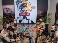 Foto: Polresta Malang Kota meluncurkan program inovatif podcast “Rapopo Sis” atau “Arema Police Podcast Presisi”, sebagai wadah berkomunikasi dengan masyarakat.