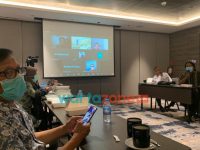 Foto: Rapat bersama anggota DP dan organisasi pers konstituen DP, serta tokoh pers berlangsung di Hotel Mercure, BSD City, Tangerang Selatan.