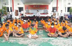Polrestabes Surabaya Ungkap Curanmor Banyak Terjadi di Parkiran, Pelaku Bermodal kunci T