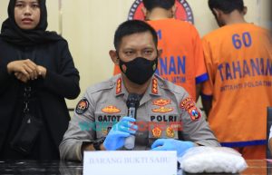 Ditresnarkoba Polda Jatim Gagalkan Penyelundupan Sabu Seberat 6 Kilo dari Malaysia