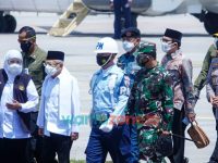Foto: Wakil Presiden RI KH Ma’ruf Amin, saat kunjungan kerja di sejumlah daerah di Jawa Timur, didampingi jajaran Forkopimda.
