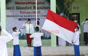 Peringatan HSN 2021, Bupati Sumenep Ajak Para Santri Siap Siaga Membela Tanah Air