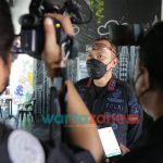 Foto: Tim Brimob Polda Jatim, usai bertugas di Papua, dalam rangka pengamanan dan pengawalan atlet kontingen Jatim pada PON XX 2021.