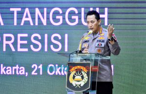 Peringati HKGB ke-69, Kapolri: Polri Kuat Karena Didukung Oleh Bhayangkari