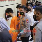 Foto: Subdit V Siber Ditreskrimsus Polda Jawa Timur, ungkap kasus Pinjaman Online (Pinjol) yang meresahkan warga.