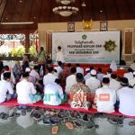Foto: Acara istighosah dan pelepasan kafilah di Pendopo Agung Mandhapa Ronggosukowati, Kabupaten Pamekasan.